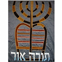 Parochet - White Parochet & Year-round - Modern & Contemporary Parochet