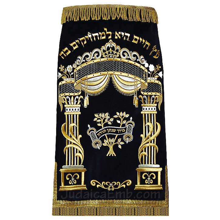 torah covers mantels | Torah Mantle M218